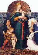 Hans holbein the younger Darmstadt Madonna, Sweden oil painting artist